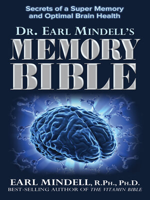 cover image of Dr. Earl Mindell's Memory Bible
